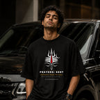 Bholenath Is Typing Shiva Prayers | Oversized T-Shirt | The Tamasha [hero:man_car]