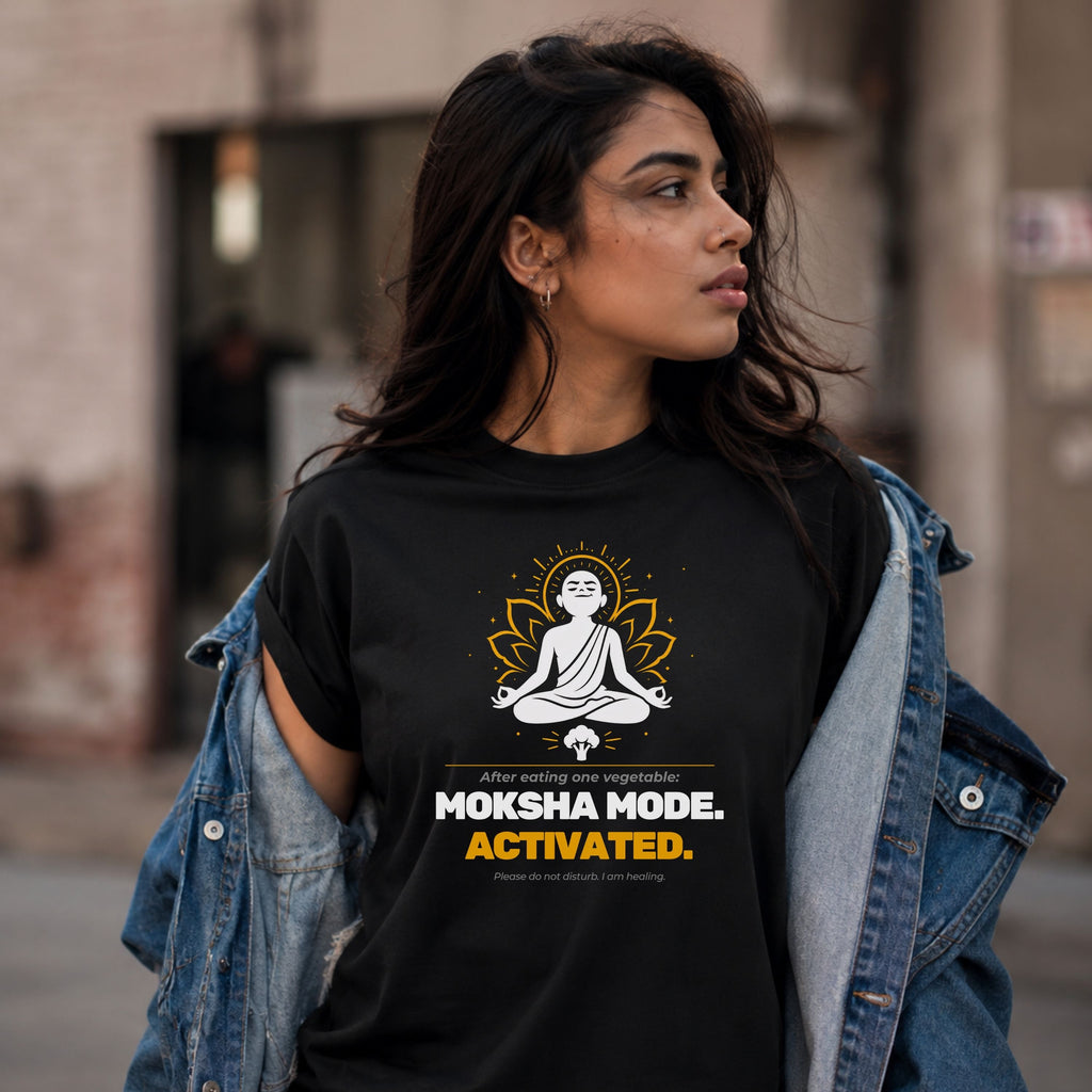 Moksha Mode Activated | Oversized T-Shirt