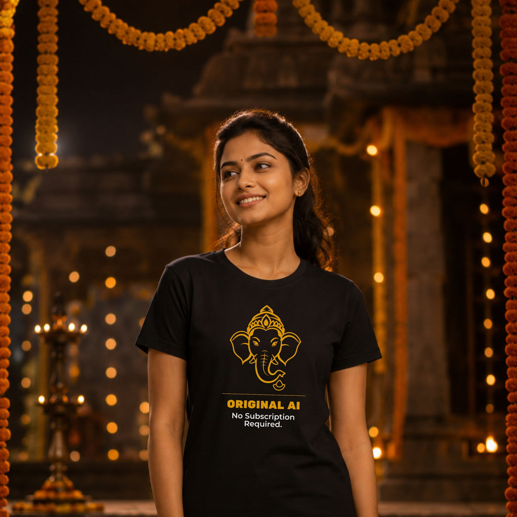 Original AI No Subscription Required | Oversized T-Shirt