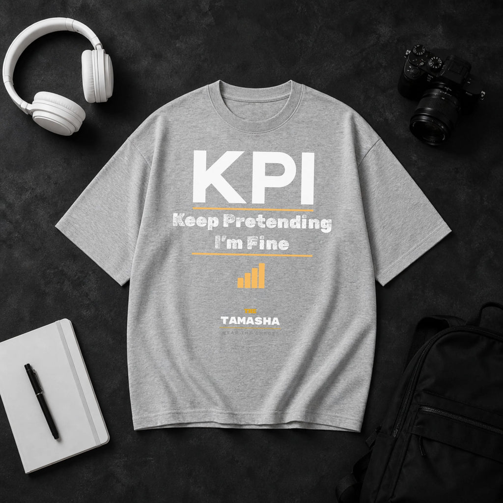 KPI: Keep Pretending. I'm Fine. | Oversized T-Shirt