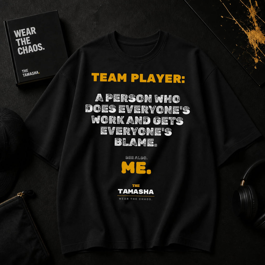 Team Player. | Oversized T-Shirt