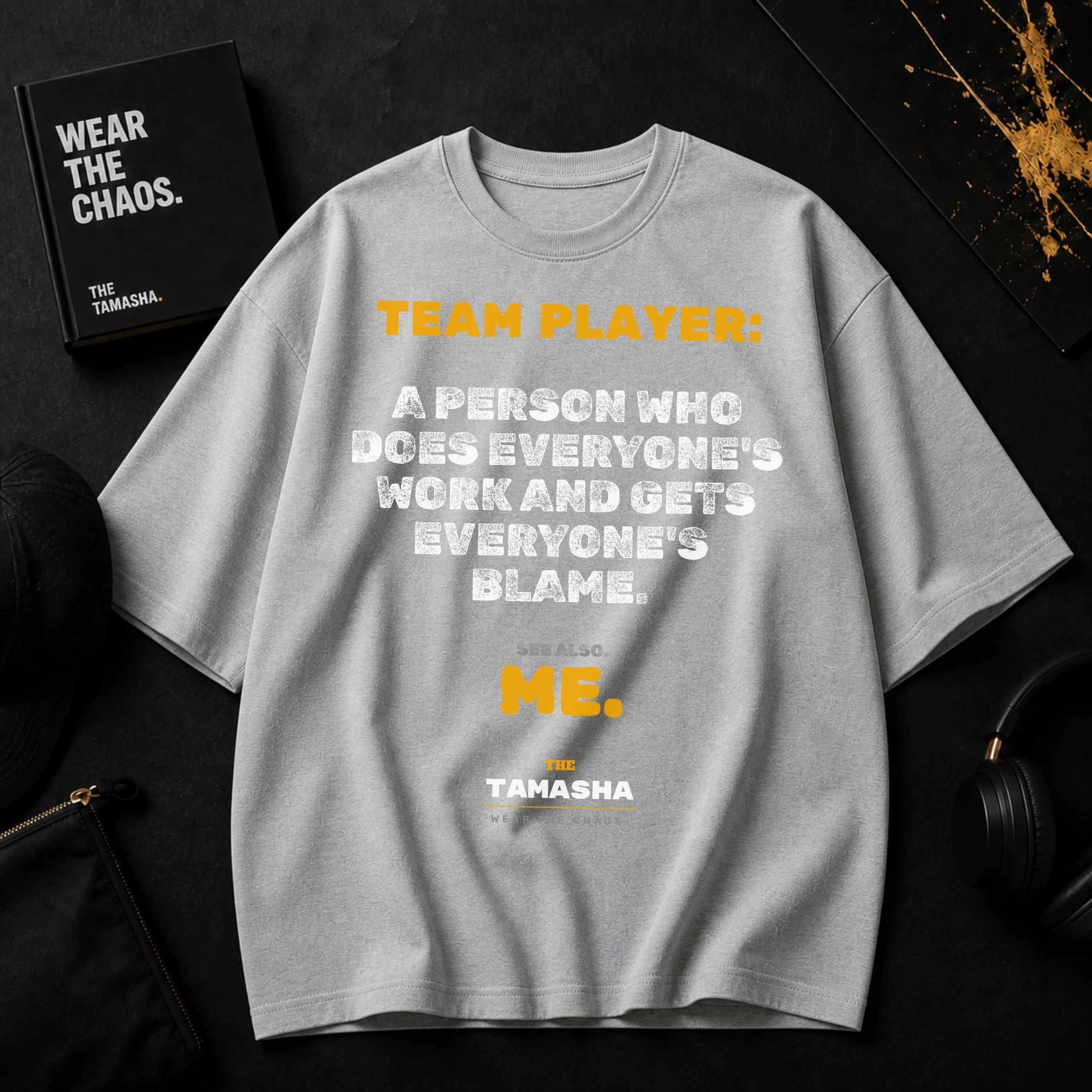 Team Player. | Oversized T-Shirt