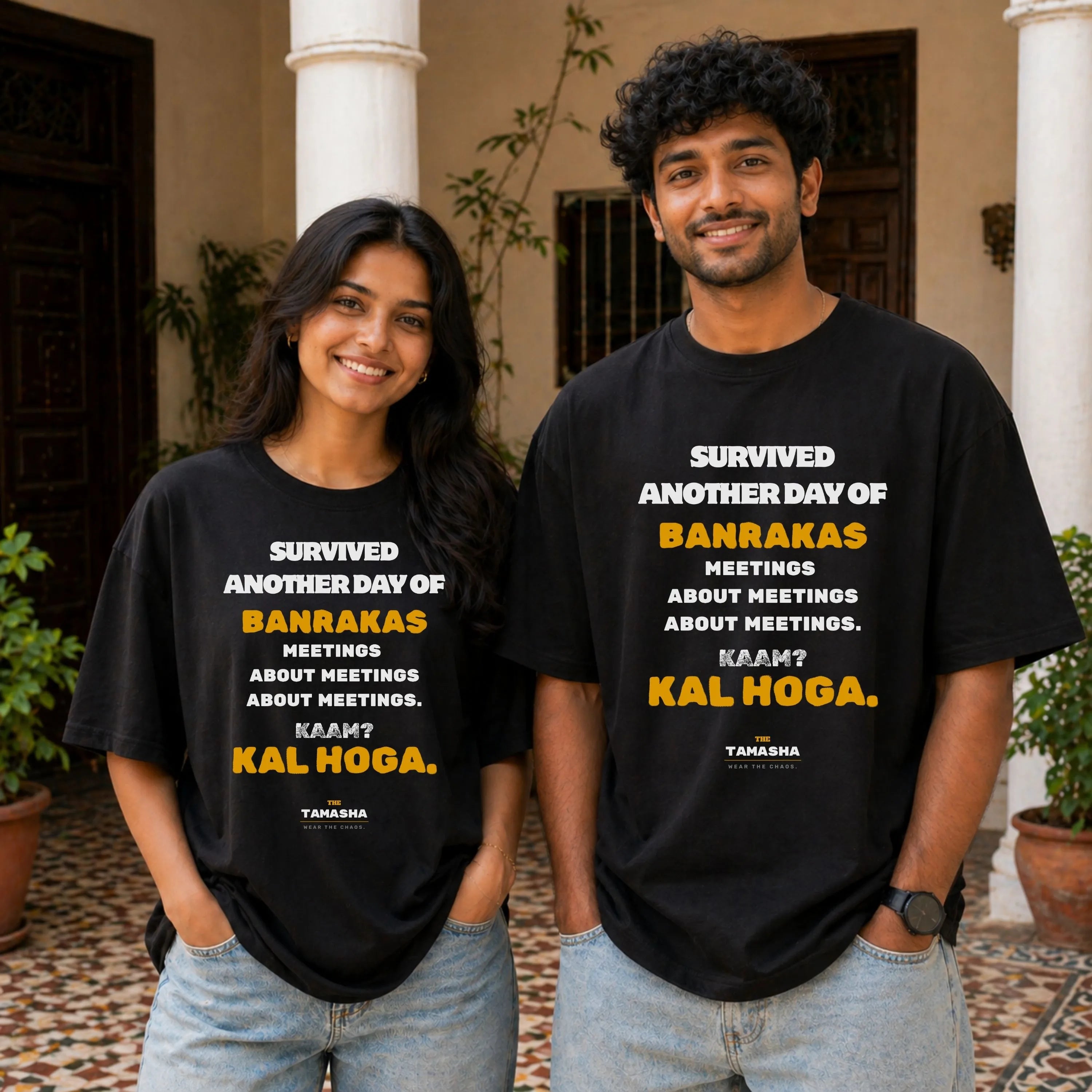 Survived Another Day of Banrakas. | Oversized T-Shirt