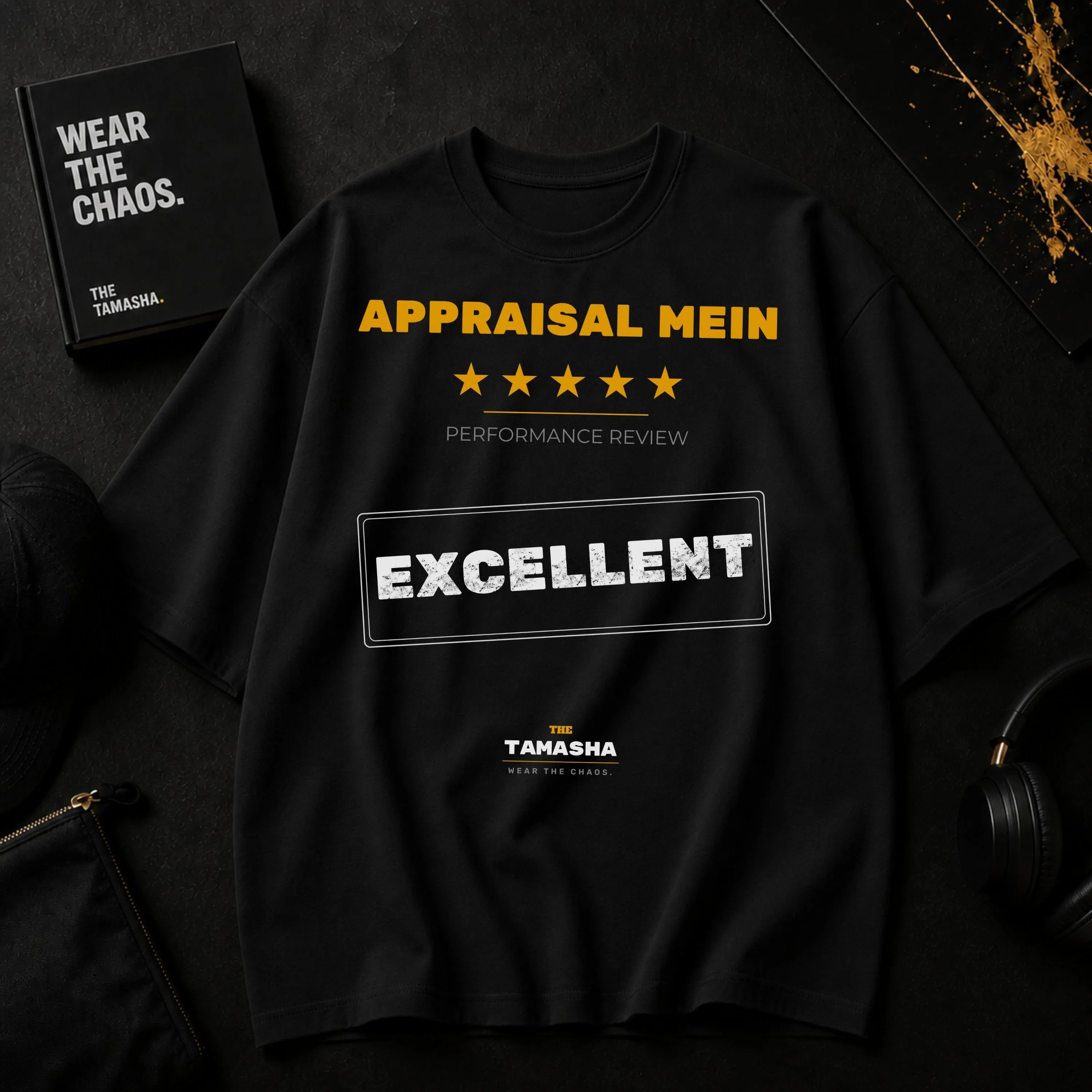 Appraisal Mein Excellent. Salary Mein Silent. | Oversized T-Shirt