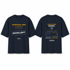 Appraisal Mein Excellent. Salary Mein Silent. | Oversized T-Shirt