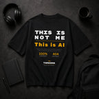 This Is Not Me. This Is AI. – AI Hallucination | Oversized T-Shirt