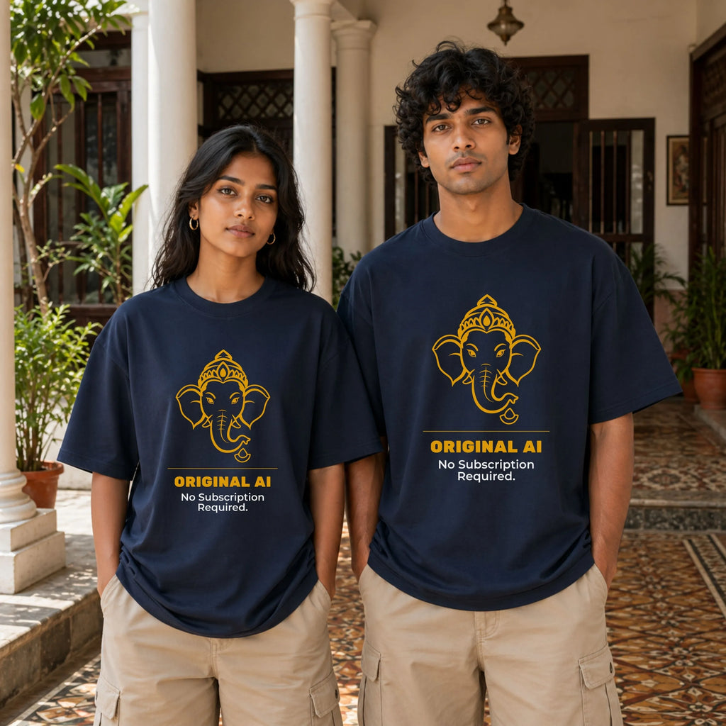 Original AI No Subscription Required | Oversized T-Shirt
