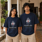 Bholenath Is Typing Shiva Prayers | Oversized T-Shirt | The Tamasha [hero:in_courtyard]
