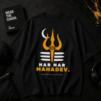 Har Har Mahadev Om Namah Shivaya | Oversized T-Shirt