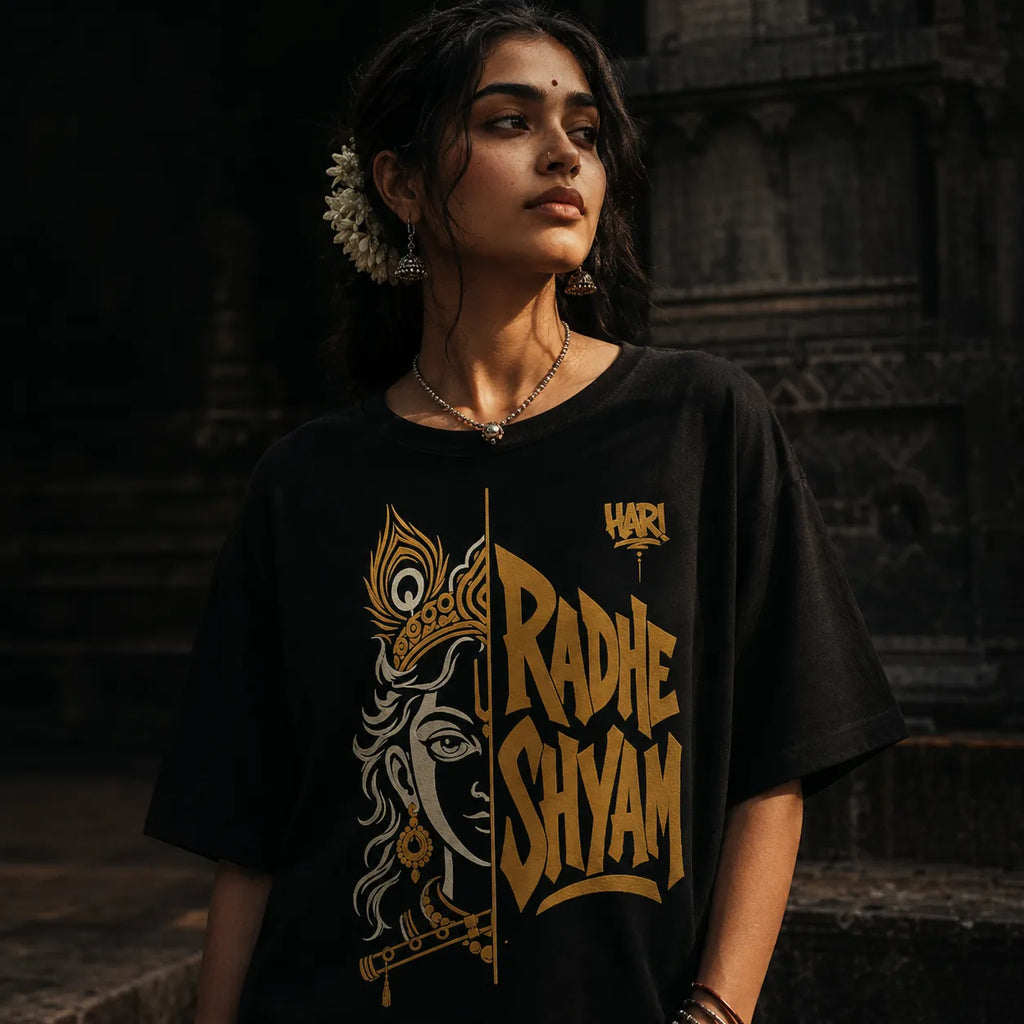 Radhe Shyam. | Oversized T-Shirt