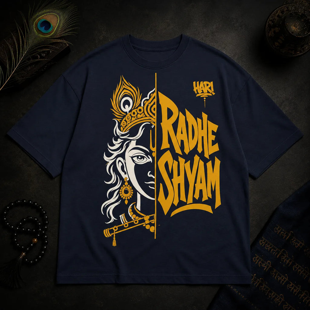 Radhe Shyam. | Oversized T-Shirt