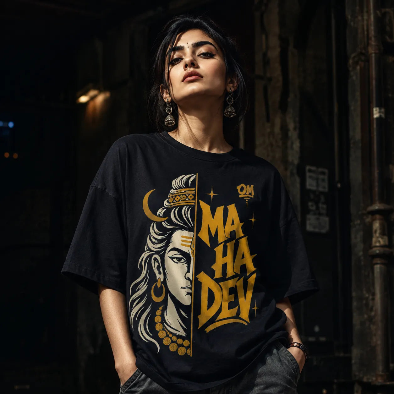 Mahadev. | Oversized T-Shirt.