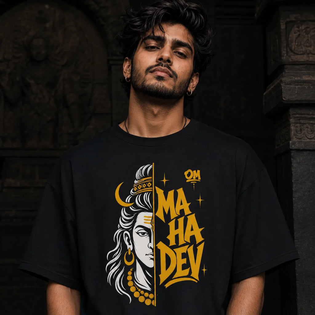 Mahadev. | Oversized T-Shirt.