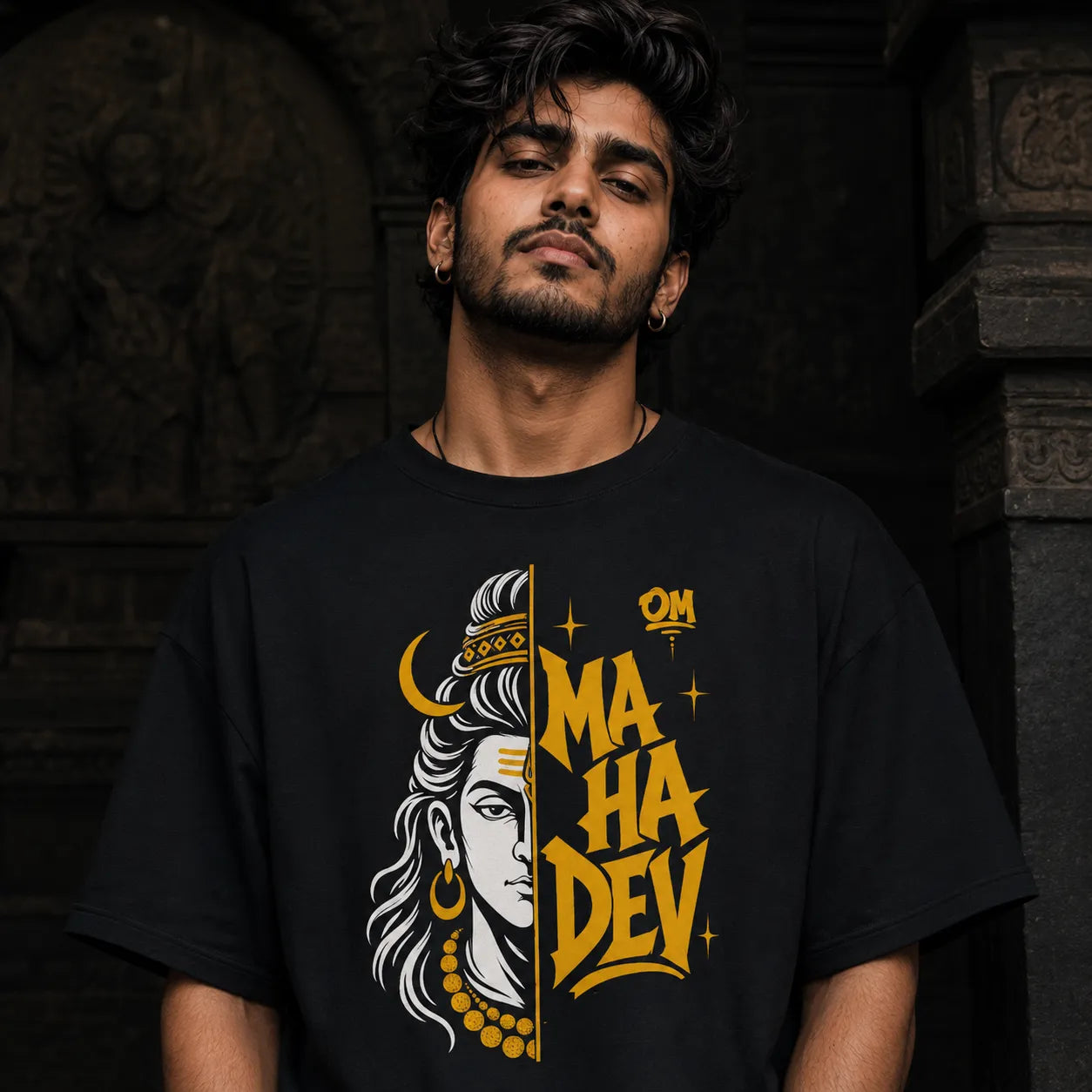 Mahadev. | Oversized T-Shirt.