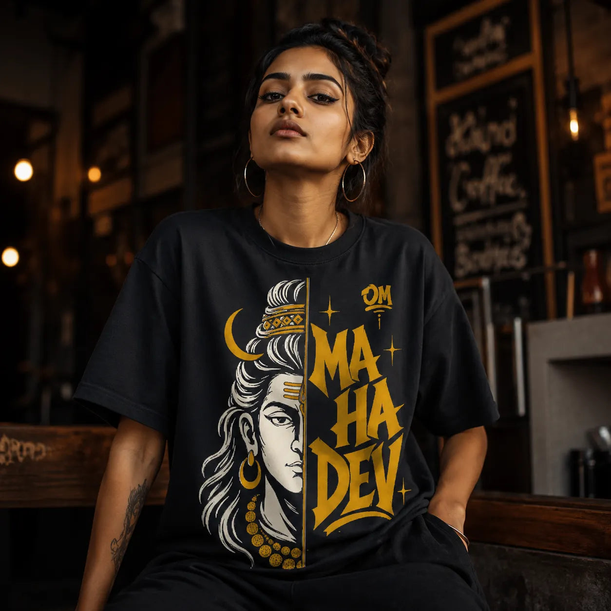 Mahadev. | Oversized T-Shirt.