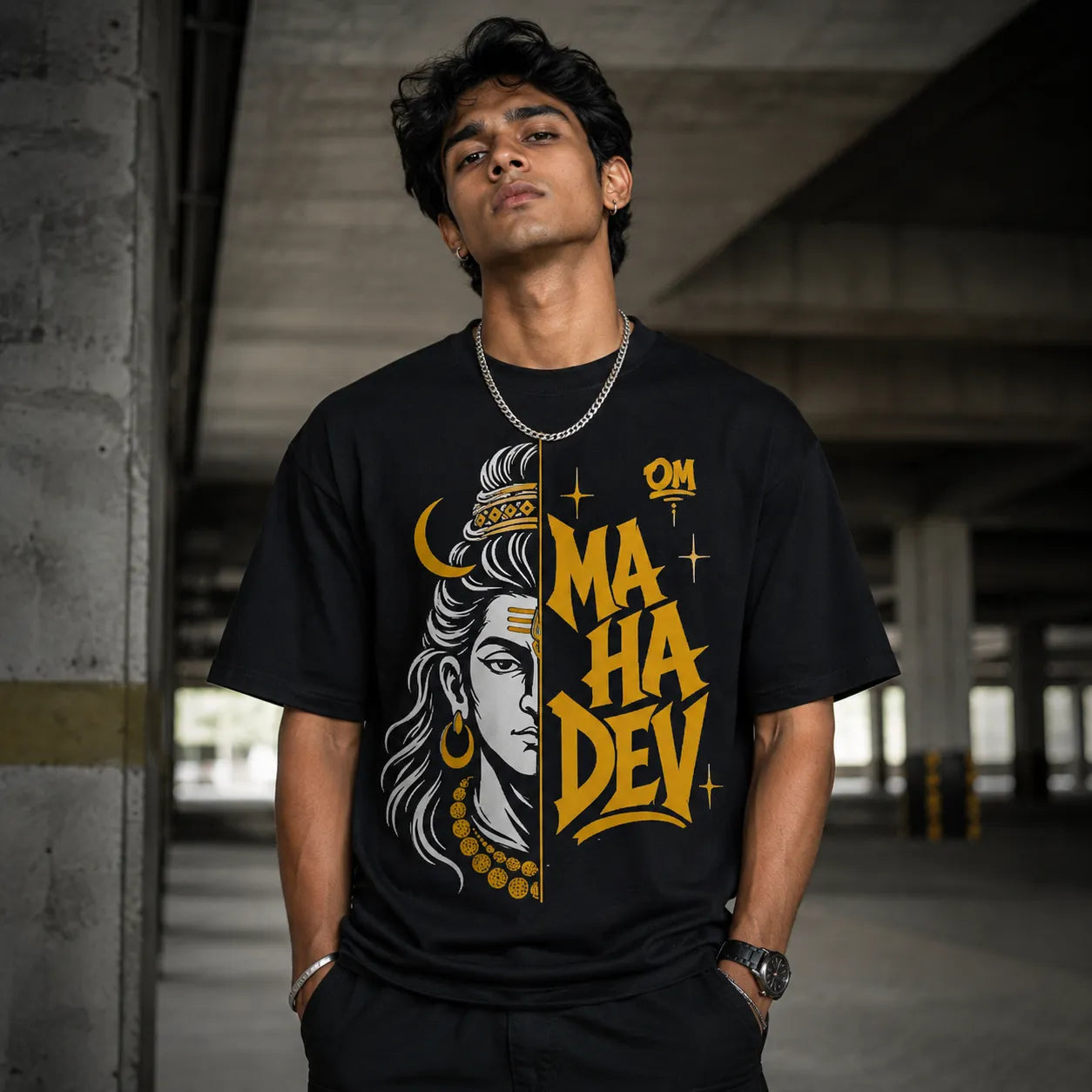 Mahadev. | Oversized T-Shirt.