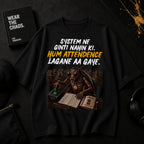 Hum Attendance Lagane Aa Gaye. | Oversized T-Shirt